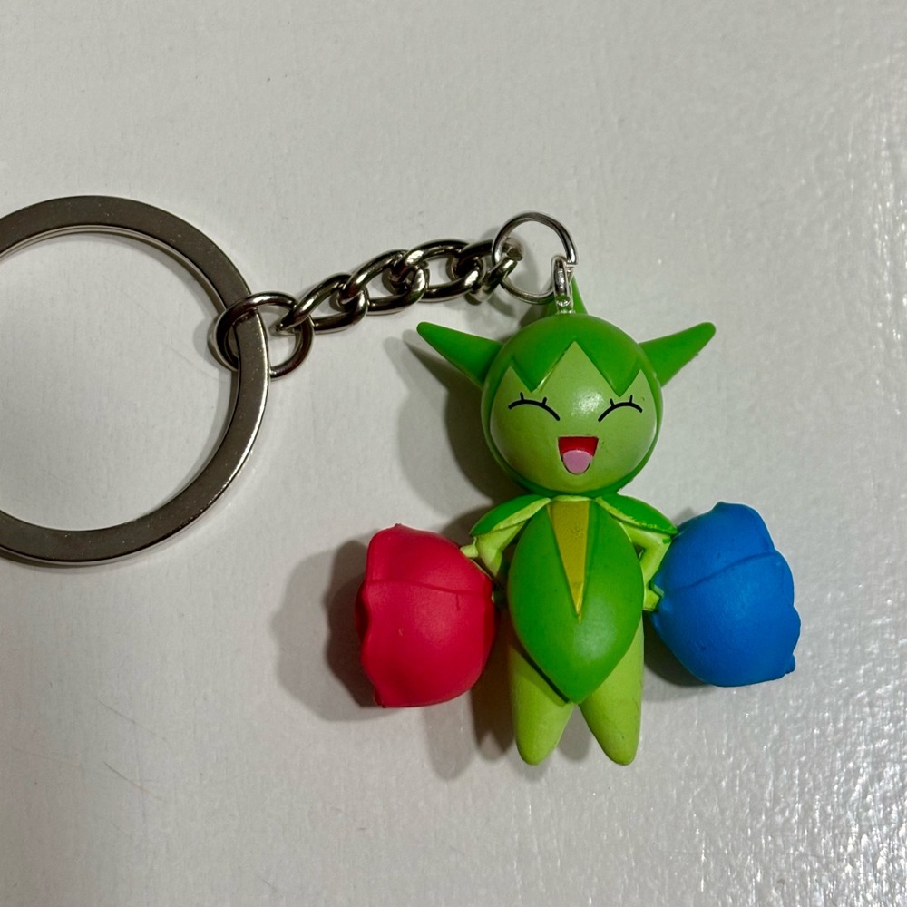 Handmade Roselia Pokemon Keychain